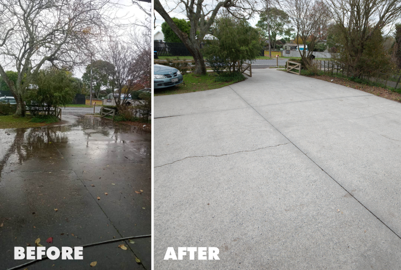 driveway cleaning services